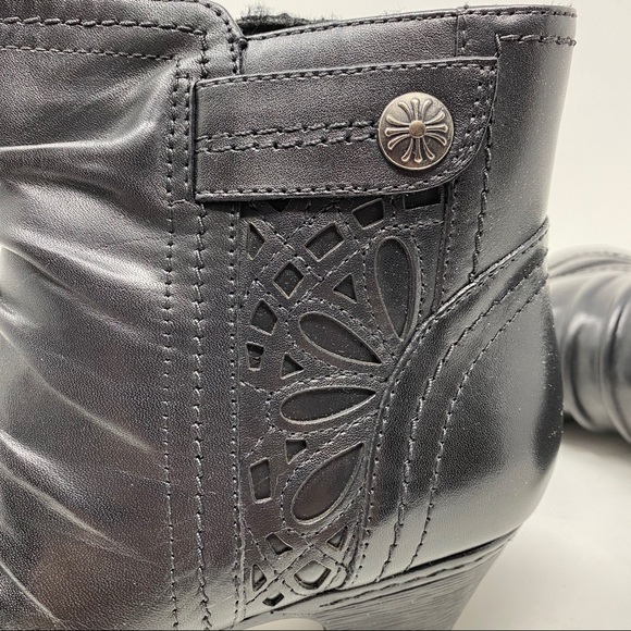 Rockport Cobb Hill Abilene black ankle boot NARROW - Picture 7 of 8